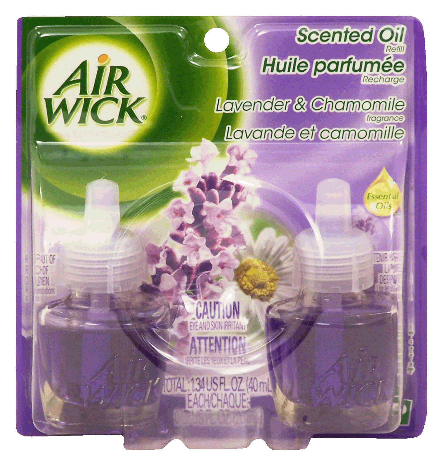 Air Wick  scented oil refills, lavender & chamomile fragrance Full-Size Picture